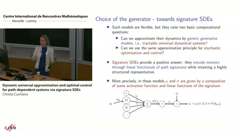 Dynamic universal approximation and optimal control for path-dependent systems via signature SDEs