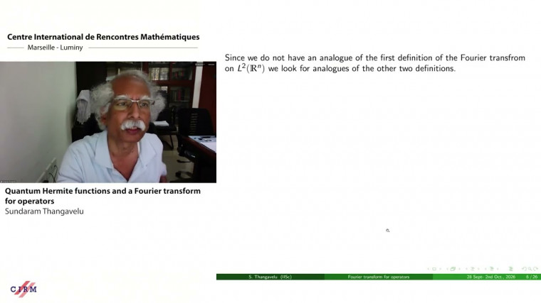 Quantum Hermite functions and a Fourier transform for operators