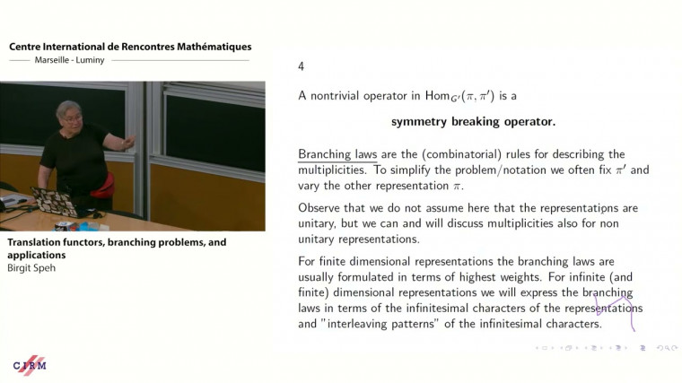 Translation functors, branching problems, and applications