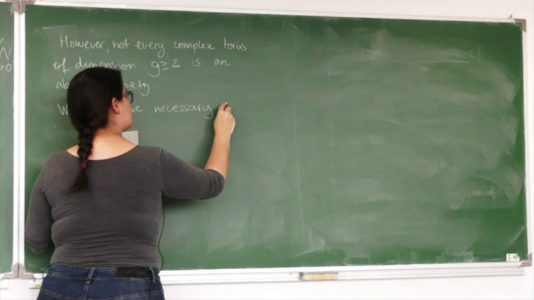 Abelian Varieties over the Complex Numbers (part 4/7)