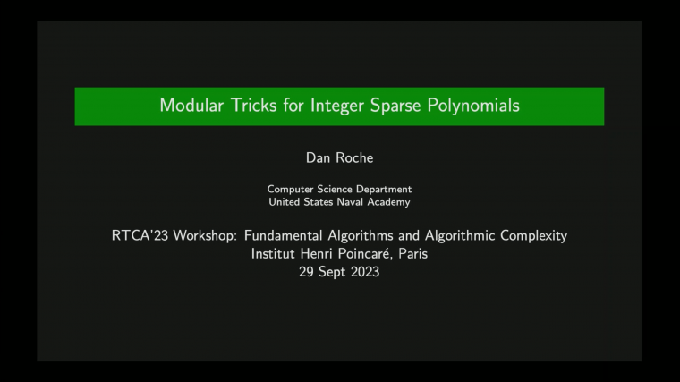 Modulus tricks for integer sparse polynomials