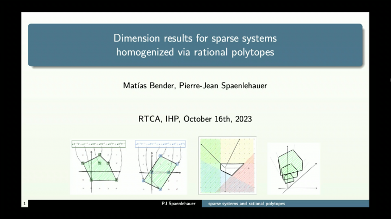 Dimension results for sparse systems homogenized via rational polytopes