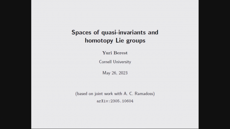 Spaces of quasi-invariants and homotopy Lie groups