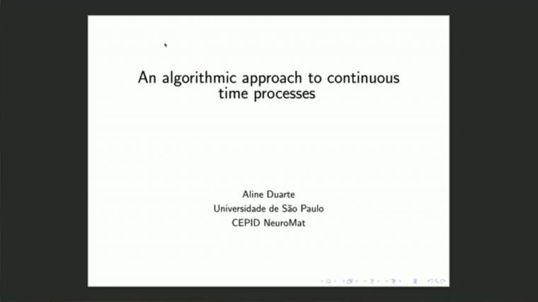 Stochastics for neurobiologists - Part 2