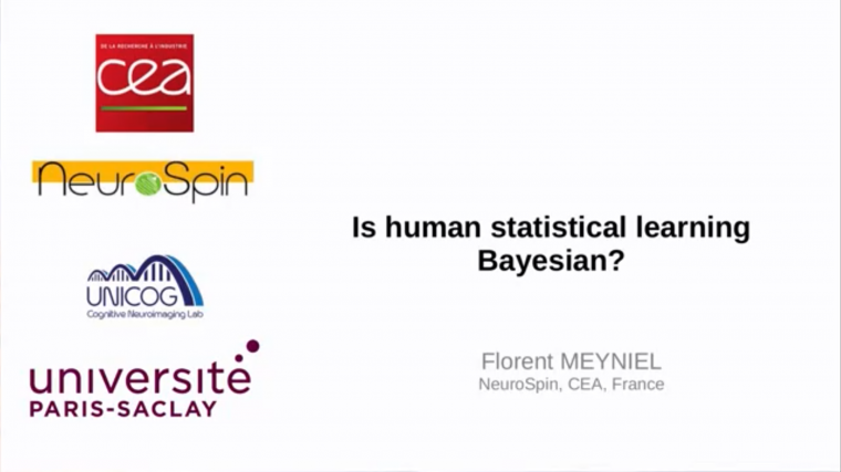 Is human statistical learning Bayesian?