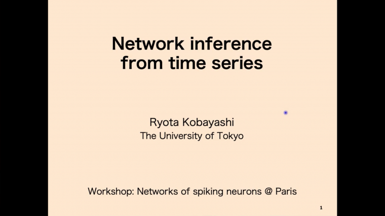 Network inference from time series