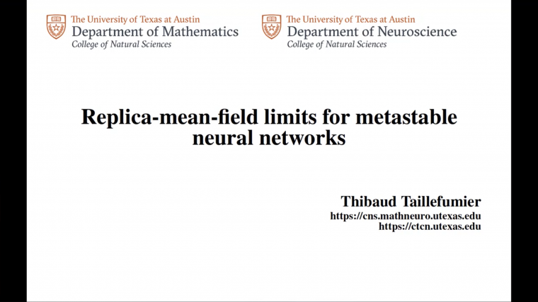 Replica-mean field limits of metastable dynamics