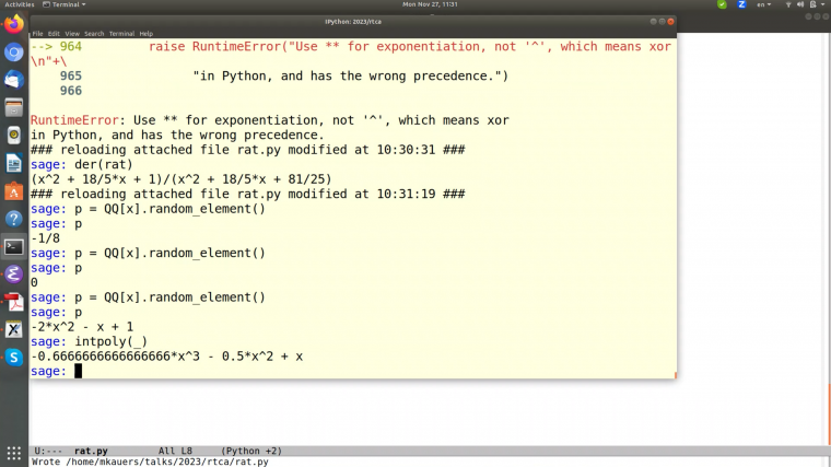 Creative Telescoping - Part 3