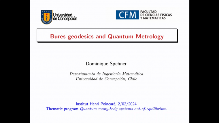 Bures geodesics and quantum metrology