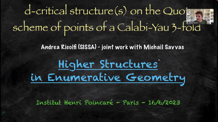 d-critical structure(s) on the Quot scheme of points on a Calabi-Yau 3-fold - Part 1