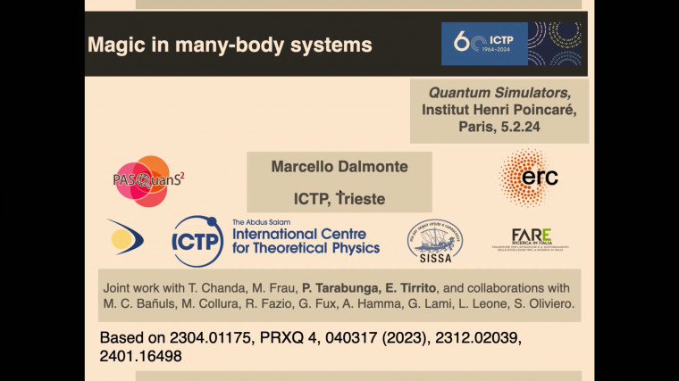 Magic in many-body systems