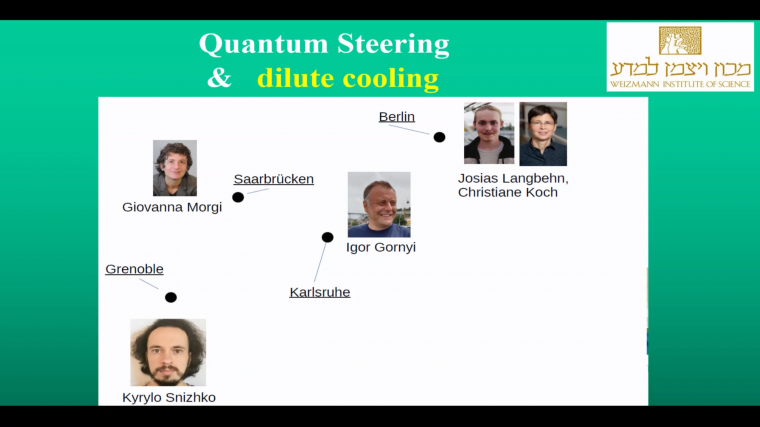 Steering and Quantum Cooling