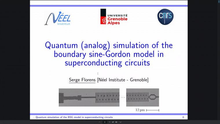 Quantum simulation of the boundary sine-Gordon model in superconducting circuits