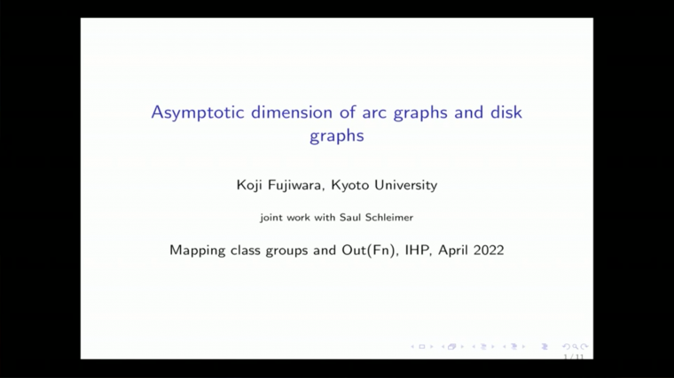 Asymptotic dimension of the arc graphs and disk graphs