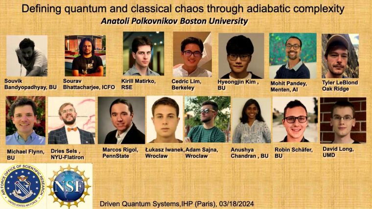 Defining quantum and classical chaos through adiabatic complexity