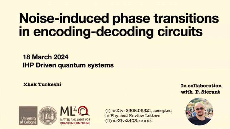 Noise-induced phase transitions in encoding-decoding systems