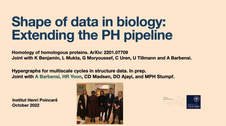 Shape of data in biology