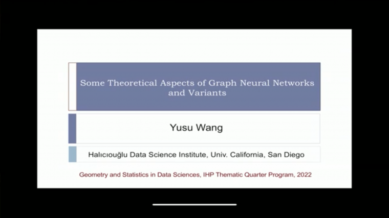 Some Theoretical Aspects of Graph Neural Networks (and Higher Order Variants) - Part 1
