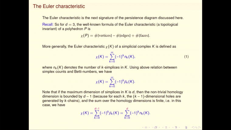 Statistical Topological Data Analysis - Part 16