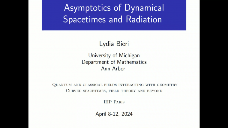 Asymptotics of Dynamical Spacetimes and Radiation