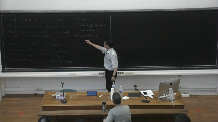 QK = GV for CY3 at g=0