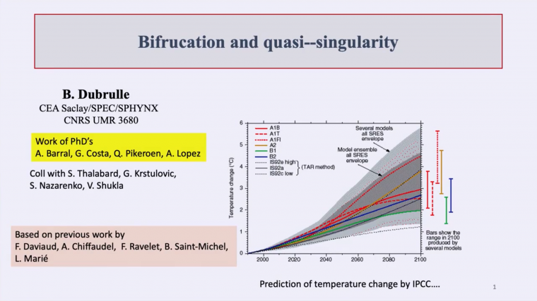 Bifurcations et singularités