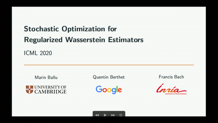 Stochastic optimization for entropic optimal transport