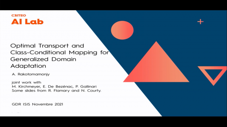 Optimal Transport in machine learning with application to Domain Adaptation