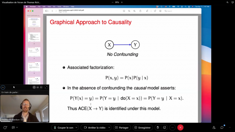Graphical Approach to Causality