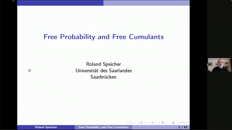Free probabilities et free cumulant