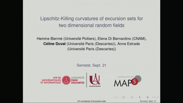 Lipschitz-Killing curvatures of excursion sets for two dimensional random fields