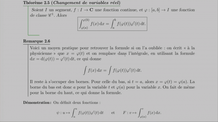 Cours 2MA211.18 (Intégrale de Lebesgue)