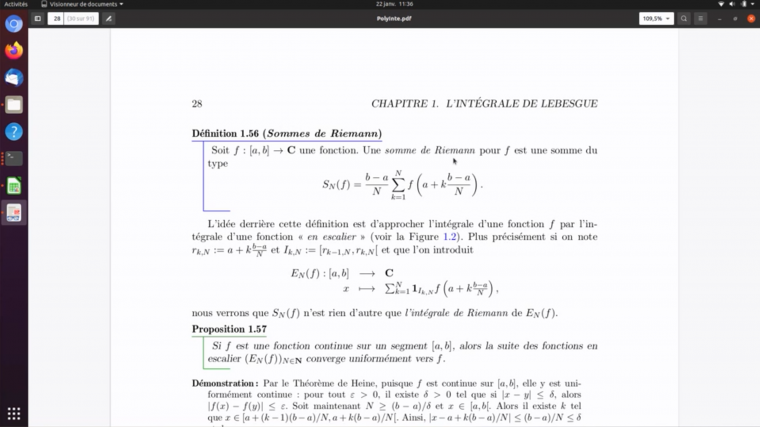 Cours 2MA211.7a (Intégrale de Lebesgue)