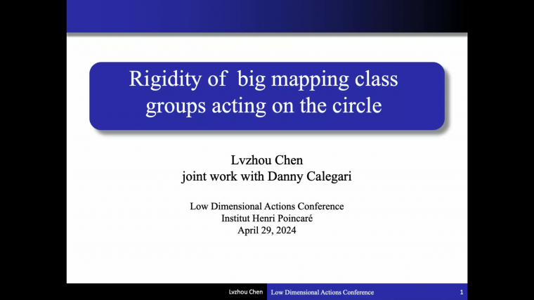 Rigidity of big mapping class groups acting on the circle