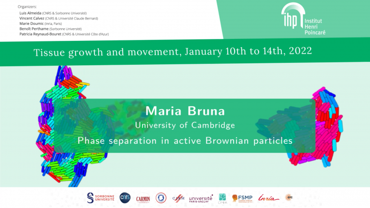 Phase separation in active Brownian particles