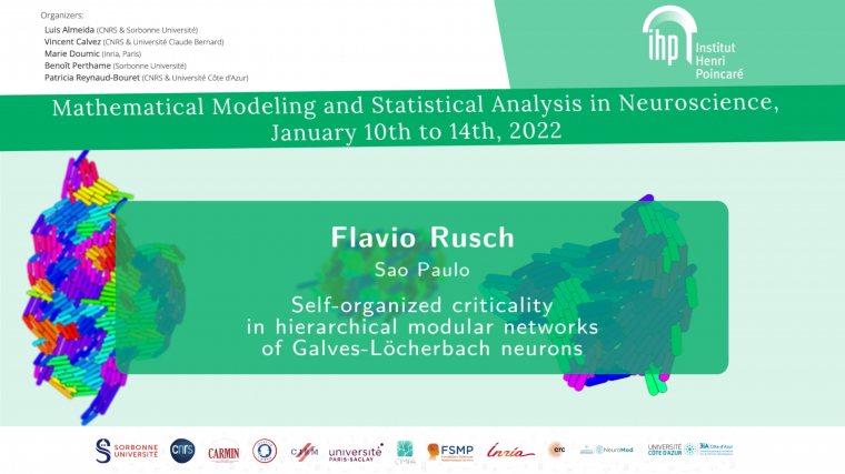 Self-organized criticality hierarchical modular networks of Galves-Löcherbach neurons