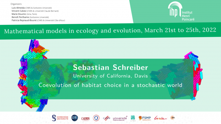 Coevolution of habitat choice in a stochastic world
