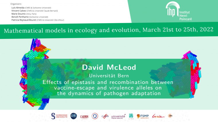 Effects of epistasis and recombination between vaccine-escape and virulence alleles on the dynamics go pathogen adaptation
