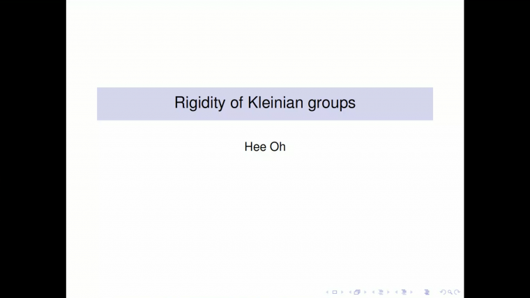 Rigidity of Kleinian groups