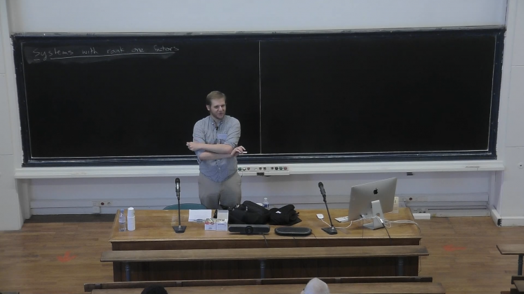 Systems with rank one factors