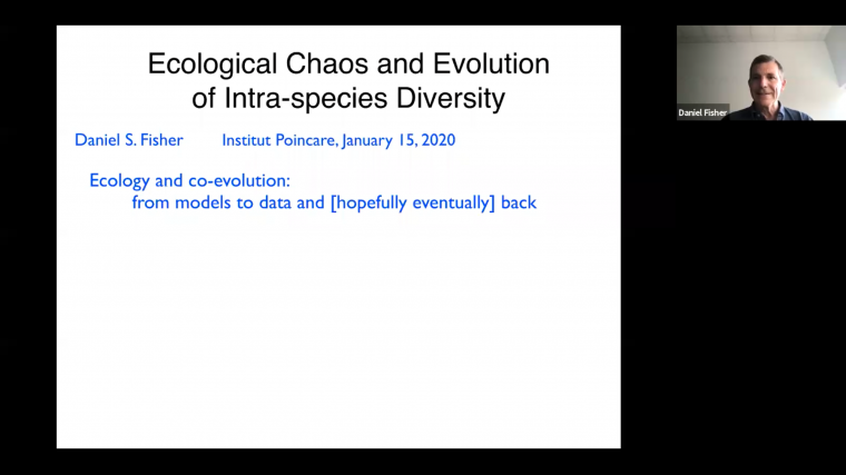 Ecological chaos and evolution of intra-species diversity