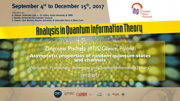Asymptotic properties of random quantum states and channels