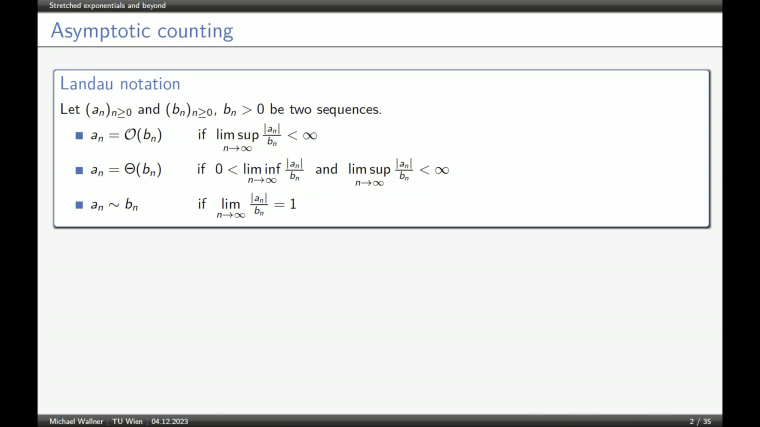 Stretched exponentials and beyond