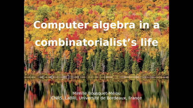 Computer algebra in my combinatorics life