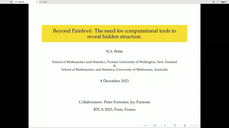 Beyond Painlevé: The need for computational tools to reveal hidden structure