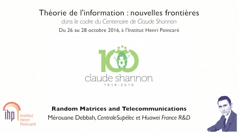 Random Matrices and Telecommunications