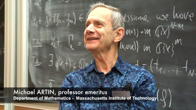 Interview at CIRM: Michael Artin