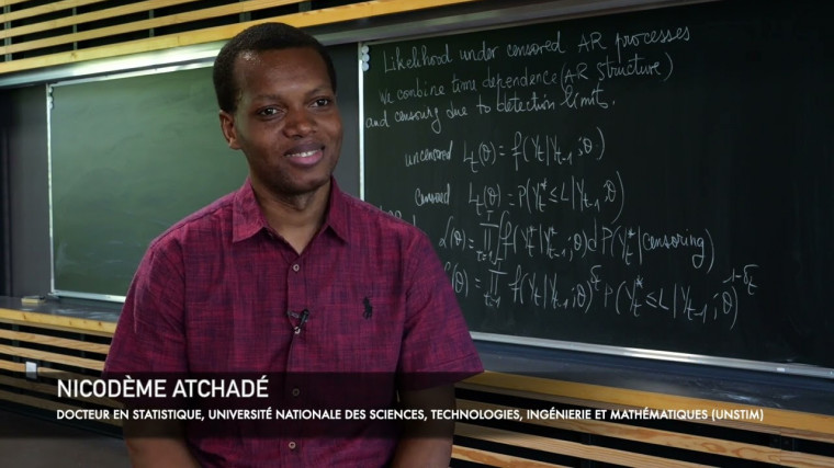 Interview at CIRM : Nicodème Atchadé