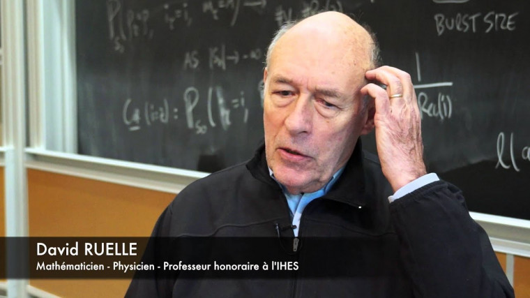 Interview au CIRM : David Ruelle