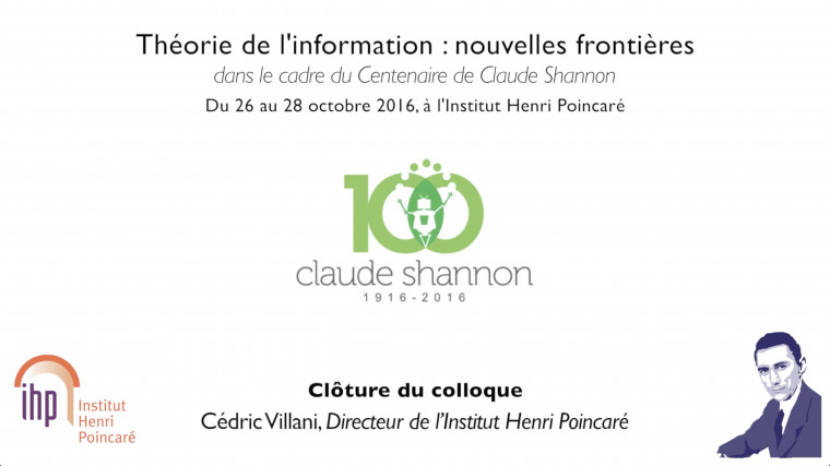 Discours de clôture